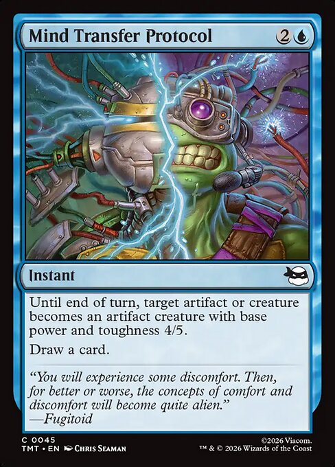 Mind Transfer Protocol - Teenage Mutant Ninja Turtles