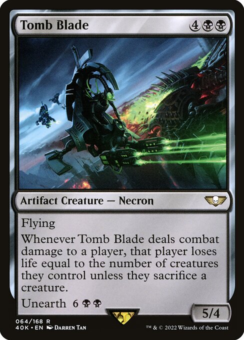 Tomb Blade - Universes Beyond: Warhammer 40,000