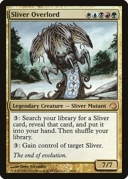 Sliver Overlord (Foil) - Premium Deck Series: Slivers