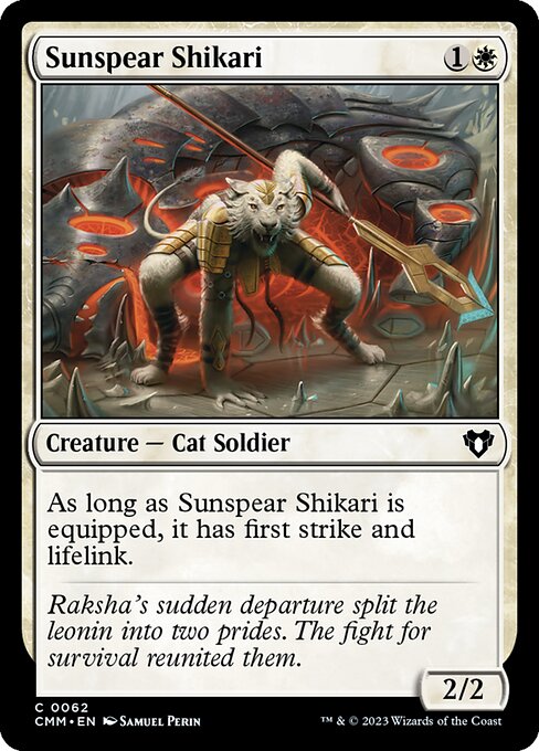 Sunspear Shikari (Foil) - Commander Masters