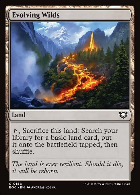 Evolving Wilds - Commander: Edge of Eternities