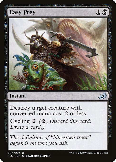 Easy Prey (Foil) - Ikoria: Lair of Behemoths