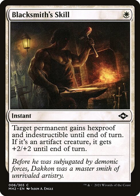 Blacksmith's Skill (Foil) - Modern Horizons 2