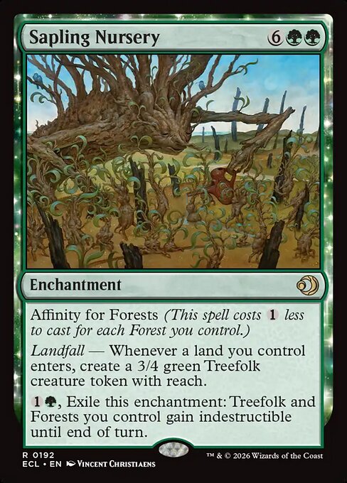 Sapling Nursery (Foil) - Lorwyn Eclipsed
