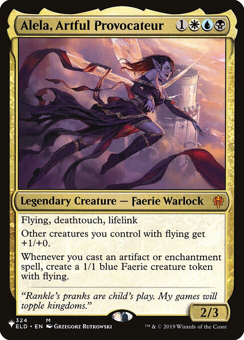 Alela, Artful Provocateur - The List Reprints