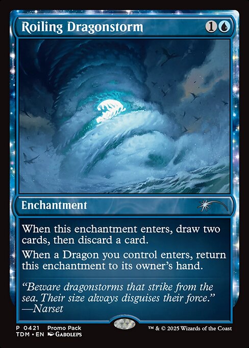 Roiling Dragonstorm - Promo Pack: Tarkir: Dragonstorm