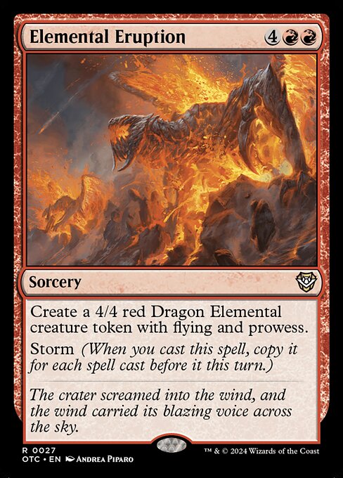 Elemental Eruption - Commander: Outlaws of Thunder Junction