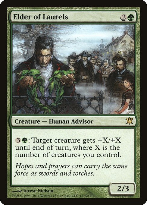 Elder of Laurels (Foil) - Innistrad