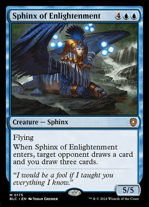 Sphinx of Enlightenment - Commander: Bloomburrow