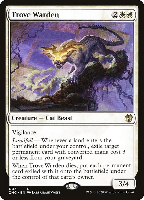 Trove Warden - Commander: Zendikar Rising