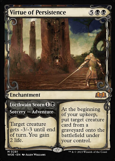 Virtue of Persistence (Showcase) - Wilds of Eldraine
