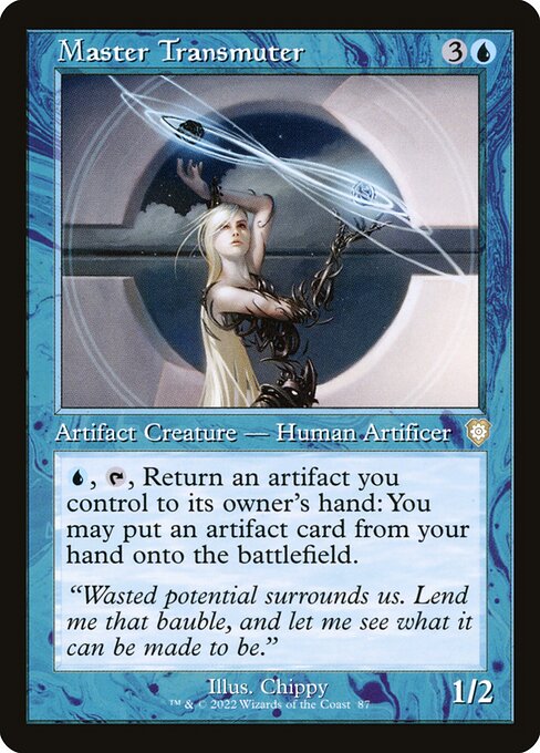 Master Transmuter (Retro Frame) - Commander: The Brothers' War