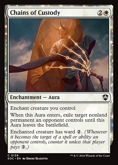 Chains of Custody - Commander: Secrets of Strixhaven
