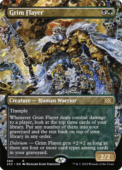 Grim Flayer (Borderless) - Double Masters 2022