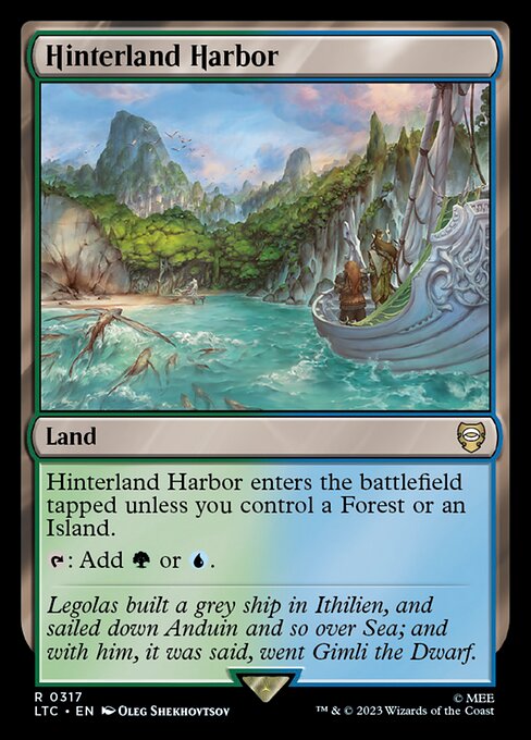Hinterland Harbor - Commander: The Lord of the Rings: Tales of Middle-earth