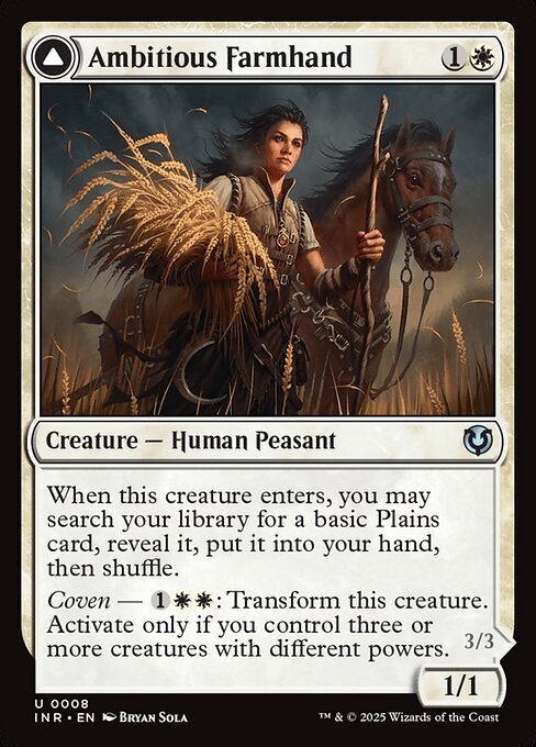 Ambitious Farmhand (Foil) - Innistrad Remastered