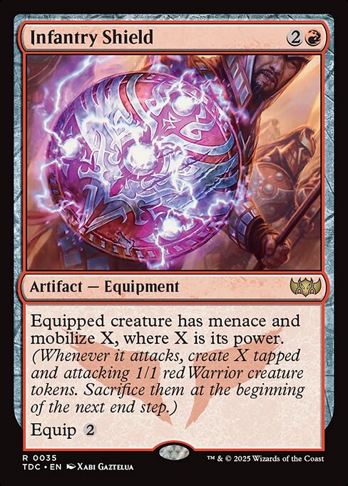 Infantry Shield - Commander: Tarkir: Dragonstorm