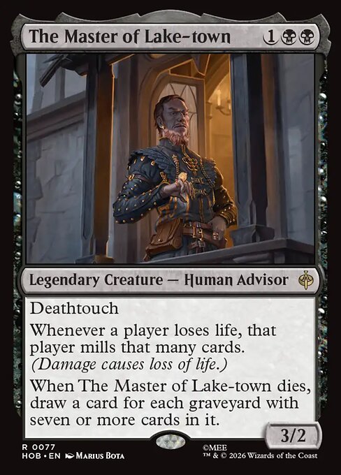 The Master of Lake-town (Foil) - The Hobbit