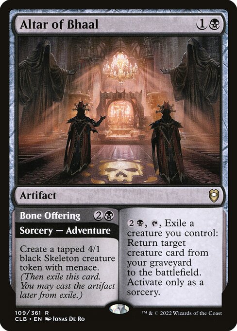 Altar of Bhaal (Foil) - Commander Legends: Battle for Baldur's Gate