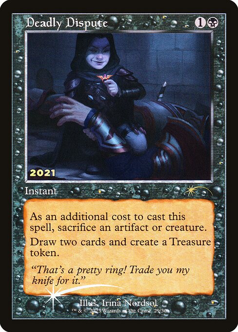 Deadly Dispute (Foil) - 30th Anniversary Promos