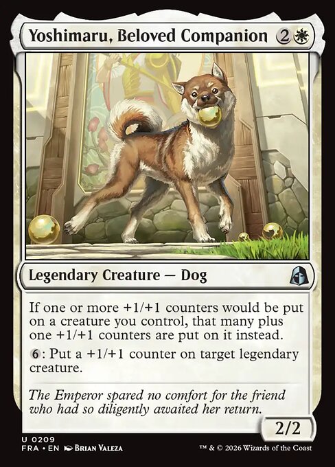 Yoshimaru, Beloved Companion (Foil) - Reality Fracture