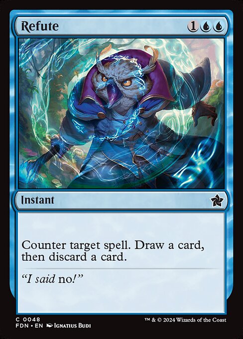 Refute (Foil) - Foundations