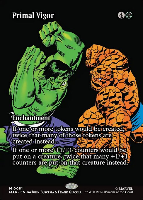 Primal Vigor (Borderless) - Marvel Universe Eternal-Legal