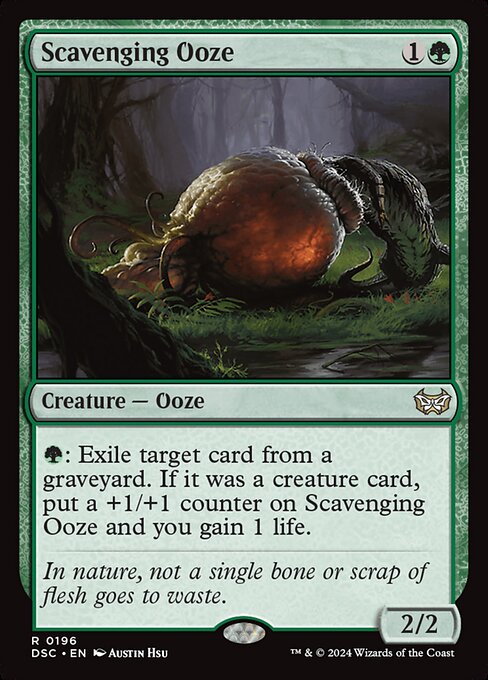Scavenging Ooze - Commander: Duskmourn: House of Horror
