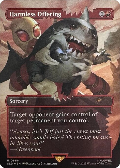 Harmless Offering (Rainbow Foil) - Secret Lair Drop Series