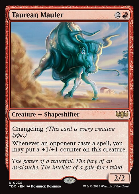 Taurean Mauler - Commander: Tarkir: Dragonstorm