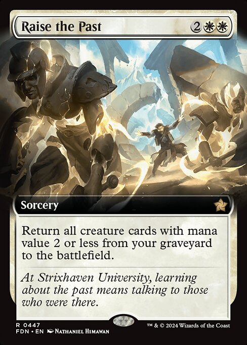 Raise the Past (Extended Art) - Foundations