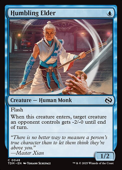 Humbling Elder (Foil) - Tarkir: Dragonstorm