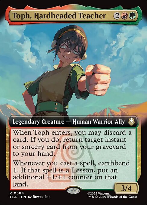 Toph, Hardheaded Teacher (Extended Art) - Avatar: The Last Airbender