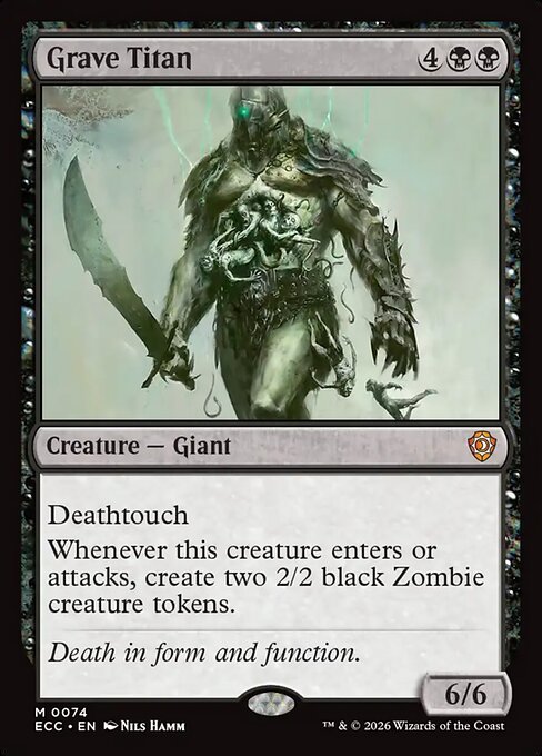 Grave Titan - Commander: Lorwyn Eclipsed