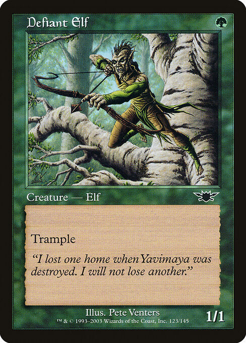 Defiant Elf - Legions