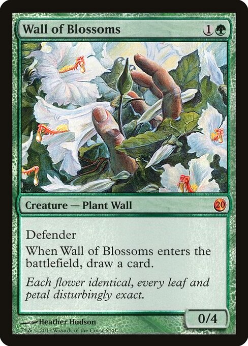 Wall of Blossoms (Foil) - From the Vault: Twenty