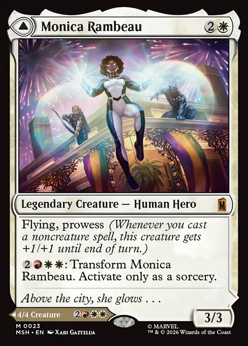 Monica Rambeau - Marvel Super Heroes