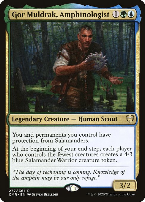 Gor Muldrak, Amphinologist - Commander Legends