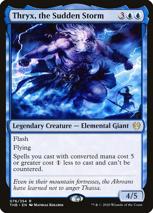 Thryx, the Sudden Storm - Theros Beyond Death