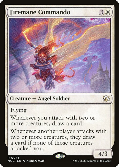Firemane Commando - Commander: March of the Machine