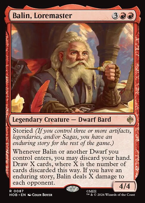 Balin, Loremaster (Foil) - The Hobbit