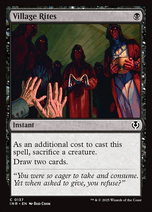 Village Rites (Foil) - Innistrad Remastered