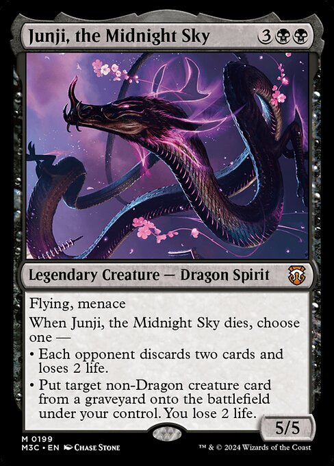 Junji, the Midnight Sky - Commander: Modern Horizons 3