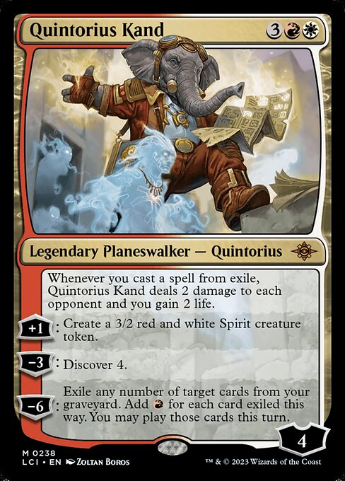 Quintorius Kand (Foil) - The Lost Caverns of Ixalan