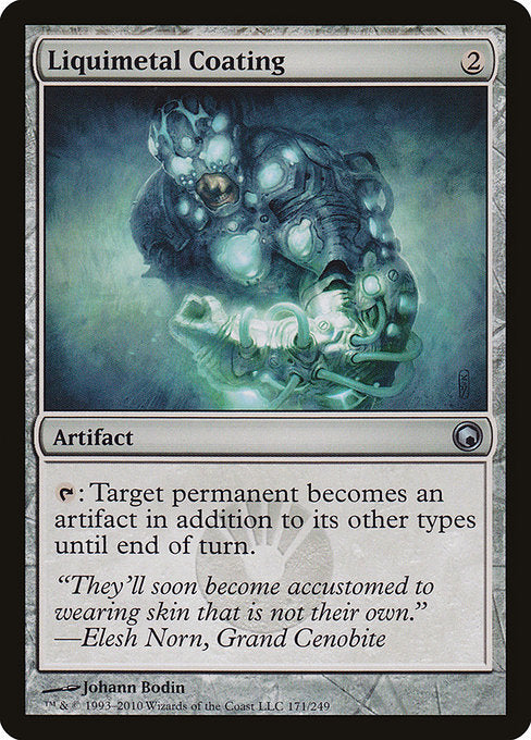 Liquimetal Coating (Foil) - Scars of Mirrodin