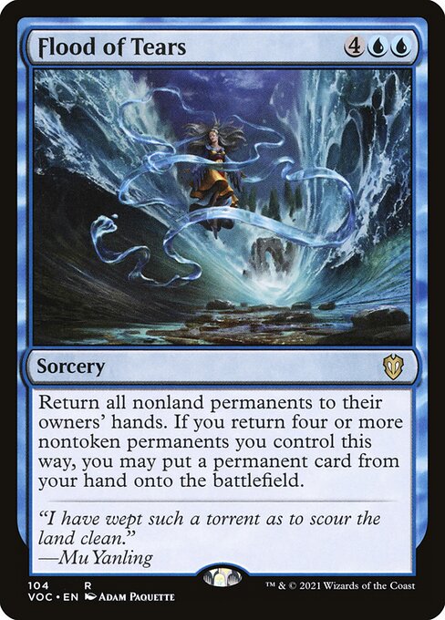 Flood of Tears - Commander: Innistrad: Crimson Vow