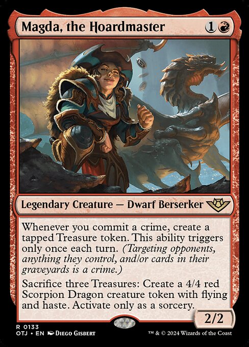 Magda, the Hoardmaster (Foil) - Outlaws of Thunder Junction