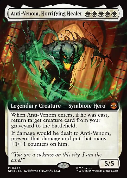 Anti-Venom, Horrifying Healer (Extended Art) (Foil) - Marvel's Spider-Man