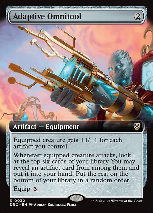 Adaptive Omnitool (Extended Art) - Commander: Aetherdrift