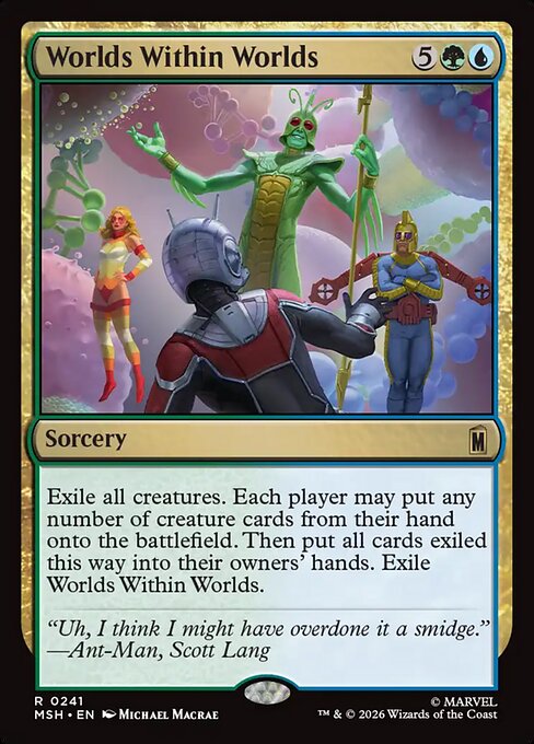 Worlds Within Worlds (Foil) - Marvel Super Heroes